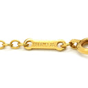 ティファニー Tiffany & Co ダブルループ イエローゴールド K18YG ネックレス エルサペレッティ 750 18金