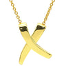 ティファニー Tiffany & Co Xペンダント キス イエローゴールド K18YG ネックレス パロマピカソ 750 18K イエローゴールド T&Co.