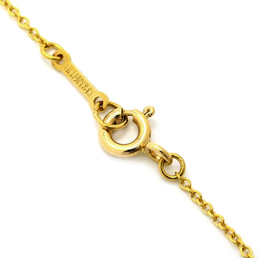 ティファニー Tiffany & Co Xペンダント キス イエローゴールド K18YG ネックレス パロマピカソ 750 18K イエローゴールド T&Co.