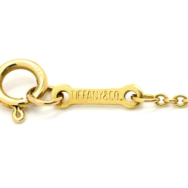 ティファニー Tiffany & Co Xペンダント キス ダイヤ イエローゴールドXプラチナシルバー K18YG Pt950 ダイヤモンド ネックレス パロマピカソ