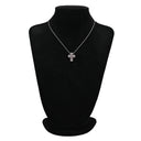 ダミアーニ DAMIANI ベルエポック S 20039534 ホワイトゴールド K18WG ダイヤモンド ルビー ネックレス ペンダント 750 18金 ダイヤ ルビー クロス 十字架