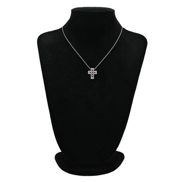 ダミアーニ DAMIANI ベルエポック S 20039534 ホワイトゴールド K18WG ダイヤモンド ルビー ネックレス ペンダント 750 18金 ダイヤ ルビー クロス 十字架