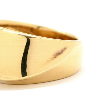 ミキモト MIKIMOTO ゴールドリング イエローゴールド K18YG リング 指輪 K18 18金 YG イエローゴールド 8号