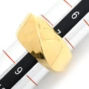 ミキモト MIKIMOTO ゴールドリング イエローゴールド K18YG リング 指輪 K18 18金 YG イエローゴールド 8号