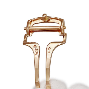 カルティエ Cartier 純正 ピンクゴールド K18PG 腕時計パーツ 18mm幅対応 Dバックル K18PG ピンクゴールド フォールディング パーツ 替え 交換