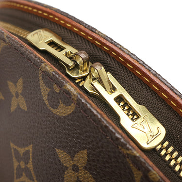 ルイヴィトン LOUIS VUITTON エリプス PM M51127 モノグラム モノグラムキャンバス ハンドバッグ ゴールド金具 茶 鍵/パドロック欠品