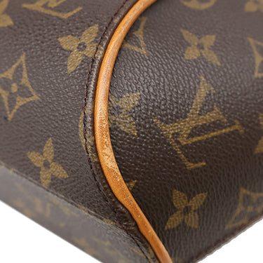 ルイヴィトン LOUIS VUITTON エリプス PM M51127 モノグラム モノグラムキャンバス ハンドバッグ ゴールド金具 茶 鍵/パドロック欠品