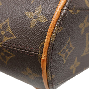 ルイヴィトン LOUIS VUITTON エリプス PM M51127 モノグラム モノグラムキャンバス ハンドバッグ ゴールド金具 茶 鍵/パドロック欠品