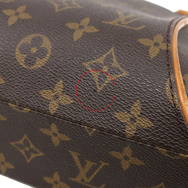 ルイヴィトン LOUIS VUITTON エリプス PM M51127 モノグラム モノグラムキャンバス ハンドバッグ ゴールド金具 茶 鍵/パドロック欠品
