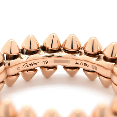 カルティエ Cartier クラッシュ ドゥ カルティエ SM B4229800 ピンクゴールド K18PG #49(JP9) リング 指輪 750 RG CLASH DE CARTIER 8.5号