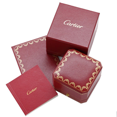 カルティエ Cartier トリニティ クラシック セラミック B4095647 ホワイトゴールドXブラック K18WG セラミック #47(JP7) リング 指輪 750 18K 7号