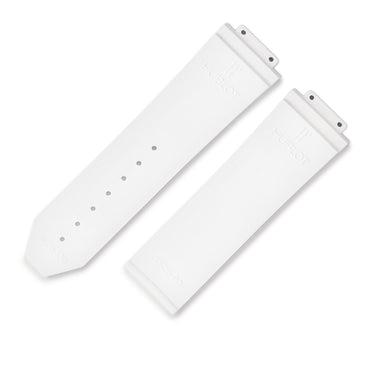 ウブロ HUBLOT 純正 ビッグバン 301用 ラバーバンド ホワイト ラバー 腕時計パーツ 新品同様 替え ベルト ストラップ 予備 交換 スペア 部品 25mm ホワイト 白