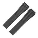 クストス CVSTOS 純正 チャレンジ用 ラバーバンド ブラック ラバー 腕時計パーツ 新品未使用 替え ベルト ストラップ 本革 26mm ブラック 黒