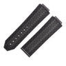 ウブロ HUBLOT 純正 ビッグバン 301用 ラバーバンド ブラック ラバー 腕時計パーツ 未使用 替え ベルト ストラップ 予備 交換 スペア 部品 25mm ブラック 黒