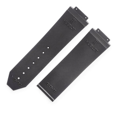 ウブロ HUBLOT 純正 ビッグバン 301用 ラバーバンド ブラック ラバー 腕時計パーツ 未使用 替え ベルト ストラップ 予備 交換 スペア 部品 25mm ブラック 黒