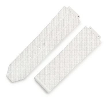 ウブロ HUBLOT 純正 ビッグバン 301用 ラバーバンド ホワイト ラバー 腕時計パーツ 未使用 替え ベルト ストラップ 予備 交換 スペア 部品 25mm ホワイト 白