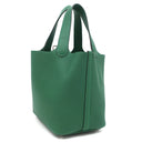 エルメス HERMES ピコタンロックPM ヴェールモワイヤン トリヨンクレマンス ハンドバッグ シルバー金具 新品 未使用 緑