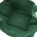 エルメス HERMES ピコタンロックPM ヴェールモワイヤン トリヨンクレマンス ハンドバッグ シルバー金具 新品 未使用 緑