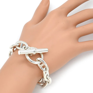 エルメス HERMES シェーヌダンクル GM シルバー シルバー925 ブレスレット 13コマ スターリングシルバー SV925 Ag925