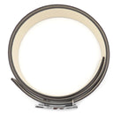 エルメス HERMES Hバックル #90 エタン×クレ ヴォーエプソン #90 ベルト シルバー金具 オフホワイト リバーシブル