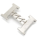 エルメス HERMES Hバックル #90 エタン×クレ ヴォーエプソン #90 ベルト シルバー金具 オフホワイト リバーシブル