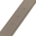 エルメス HERMES Hバックル #90 エタン×クレ ヴォーエプソン #90 ベルト シルバー金具 オフホワイト リバーシブル