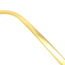 ルイヴィトン LOUIS VUITTON LV プレイ パイロット 55□22 Z1494U ブラック×ゴールド プラスチック GP サングラス ゴールド金具 黒 ティアドロップ