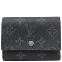 ルイヴィトン LOUIS VUITTON ヴィクター ウォレット M12598 モノグラムエクリプス モノグラムエクリプス 三つ折り財布 ガンメタル金具 黒 コンパクトウォレット