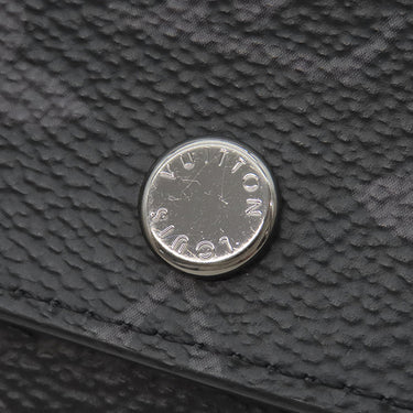 ルイヴィトン LOUIS VUITTON ヴィクター ウォレット M12598 モノグラムエクリプス モノグラムエクリプス 三つ折り財布 ガンメタル金具 黒 コンパクトウォレット