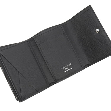 ルイヴィトン LOUIS VUITTON ヴィクター ウォレット M12598 モノグラムエクリプス モノグラムエクリプス 三つ折り財布 ガンメタル金具 黒 コンパクトウォレット