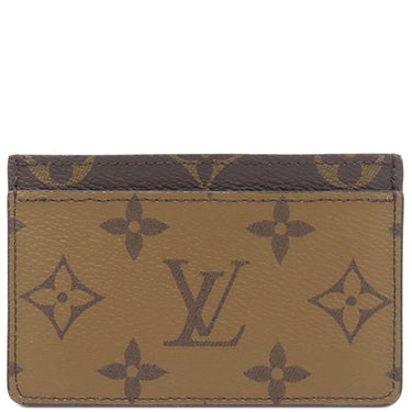 ルイヴィトン LOUIS VUITTON ポルト カルト サーンプル M69161 モノグラムリバース モノグラムキャンバス モノグラムリバースキャンバス カードケース 茶