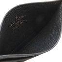 ルイヴィトン LOUIS VUITTON ポルト カルト LV チャーム M66541 ブラック モノグラムアンプラント カードケース ゴールド金具 黒 カード入れ パスケース