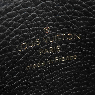 ルイヴィトン LOUIS VUITTON ポルト カルト LV チャーム M66541 ブラック モノグラムアンプラント カードケース ゴールド金具 黒 カード入れ パスケース