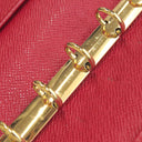 ルイヴィトン LOUIS VUITTON アジェンダPM R21023 モノグラムチェリー モノグラムチェリーキャンバス 手帳カバー ゴールド金具 茶 赤 システム手帳 ダイアリー スケジュール帳 村上隆