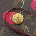 ルイヴィトン LOUIS VUITTON アジェンダPM R21023 モノグラムチェリー モノグラムチェリーキャンバス 手帳カバー ゴールド金具 茶 赤 システム手帳 ダイアリー スケジュール帳 村上隆
