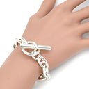 エルメス HERMES シェーヌダンクル GM シルバー シルバー925 ブレスレット 13コマ スターリングシルバー AG925
