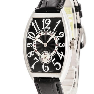 腕時計 フランクミュラー FRANCK MULLER トノウカーベックス ジャパン リミテッド 2851 S6 J 自動巻き メンズ K18WG無垢 ブラック 日本限定