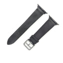 エルメス HERMES 純正 アップルウォッチ 38 40 41 mm用 ブラック レザー ステンレススチール 腕時計パーツ 新品同様 レザー ベルト 32ｍｍ 黒 尾錠付き