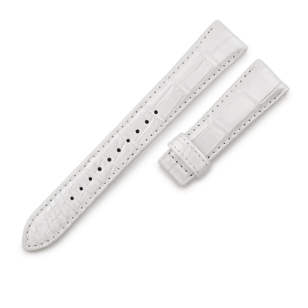 グランドセイコー Grand Seiko 純正 パールホワイト クロコダイル