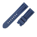 パネライ PANERAI 純正 ルミノール用 ラバーバンド ネイビー ラバー 腕時計パーツ 未使用 替え ベルト ストラップ 尾錠用 予備 交換 スペア 24ｍｍ ネイビー 紺