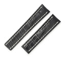 ブライトリング BREITLING 純正 クロコバンド バックル用 ブラック クロコダイル 腕時計パーツ 新品同様 クロコダイル ベルト バンド ストラップ 替え 22mm 黒