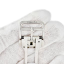 エルメス HERMES 純正 アップルウォッチ 32mm用 キリム シンプルトゥール ブラック ラバー ステンレススチール 腕時計パーツ ラバー ベルト 20ｍｍ バックル付き 金具付き