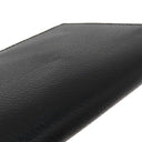 プラダ PRADA ロゴ バイカラー ブラック×ネイビー レザー 長財布 シルバー金具 黒 紺 カード入れ