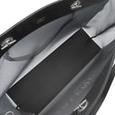 バレンシアガ BALENCIAGA デューティーフリー ラージ ブラック メッシュ トートバッグ シルバー金具 黒 メッシュ