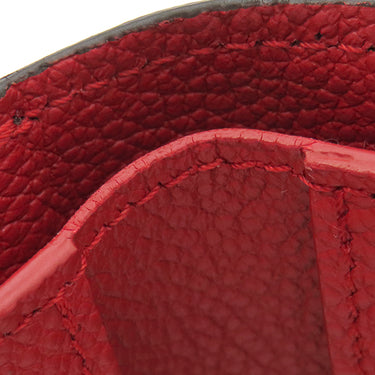 ルイヴィトン LOUIS VUITTON ポルトフォイユ パラス コンパクト M67478 モノグラム×スリーズ モノグラムキャンバス トリヨンレザー 三つ折り財布 ゴールド金具 赤 茶