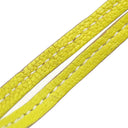 エルメス HERMES トゥッティ フルッティ ライム×カノピ シェーブル コインケース シルバー金具 黄色 緑 レモン フルーツモチーフ