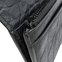 サンローラン SAINT LAURENT コンチネンタルウォレット カサンドラ 529981 ブラック カーフ 長財布 ブラック金具 黒 YSL