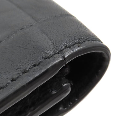 サンローラン SAINT LAURENT コンチネンタルウォレット カサンドラ 529981 ブラック カーフ 長財布 ブラック金具 黒 YSL