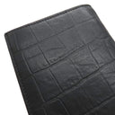 サンローラン SAINT LAURENT コンチネンタルウォレット カサンドラ 529981 ブラック カーフ 長財布 ブラック金具 黒 YSL