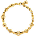 ルイヴィトン LOUIS VUITTON ブレスレット クレイジー イン ロック M00376 ゴールド GP ブレスレット LVサークル